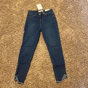 Kancan high rise skinny jeans never worn